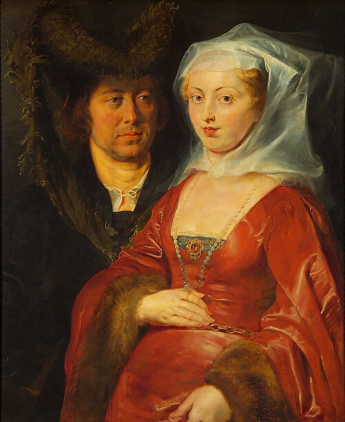 Ansegisus and St. Bega, 1612, Peter Paul Rubens
