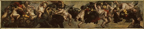 Procession of Cherubs, 1633, Pierre Paul Rubens