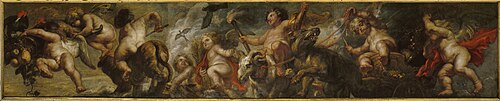 Procession of Cherubs, 1633, Pierre Paul Rubens