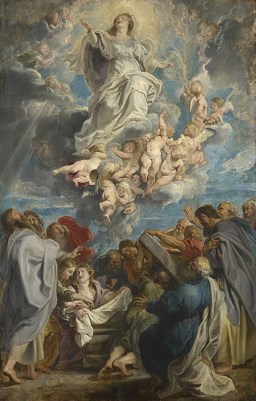 Assomption de Marie, 1611, Pierre Paul Rubens