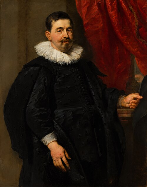 Portrait of a Man, possibly Peter van Hecke (1591-1645), 1630, Peter Paul Rubens