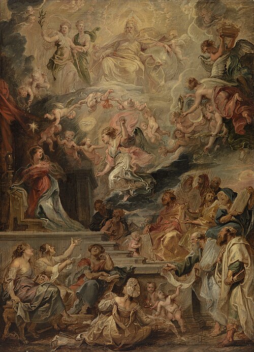 The Incarnation as Fulfillment of All the Prophecies, , Peter Paul Rubens