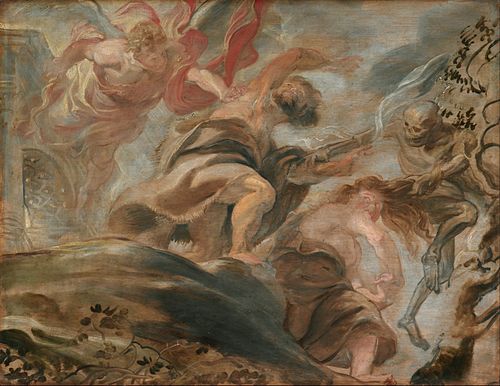 Expulsion from the Garden of Eden, 1620, Peter Paul Rubens