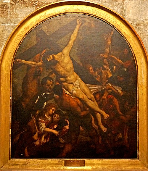 Raising the Cross, 1602, Peter Paul Rubens