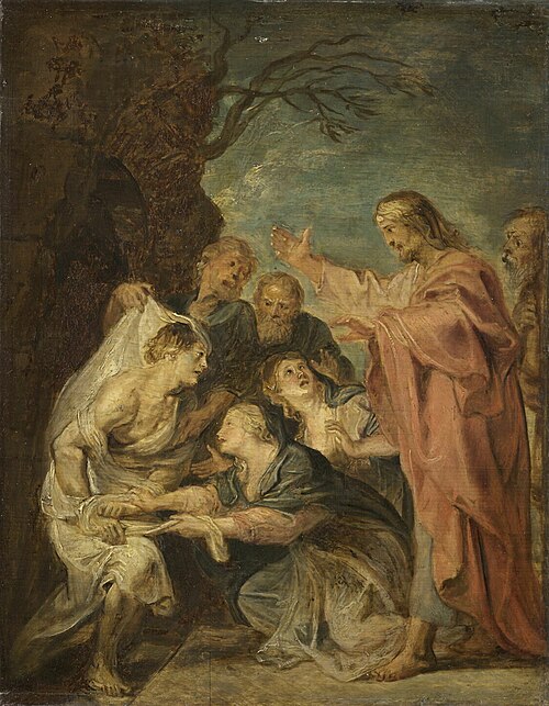 The Resurrection of Lazarus, 1620, Peter Paul Rubens