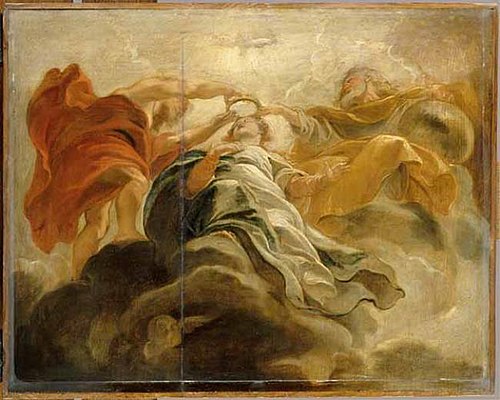 Coronation of the Virgin, 1620, Peter Paul Rubens