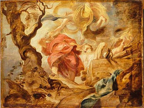 Abraham's Sacrifice, 1620, Peter Paul Rubens