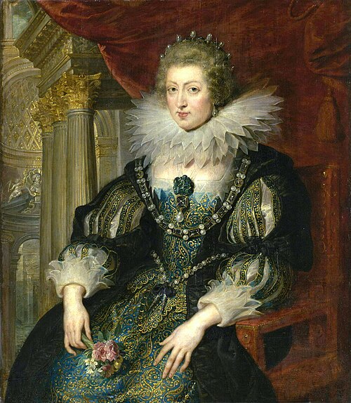 Anne of Austria, Queen of France, 1620, Peter Paul Rubens