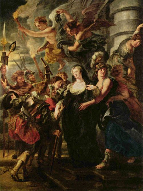 Maria de' Medici's flight to Blois, 21-22 February 1619, 1622-1625, 1623, Peter Paul Rubens