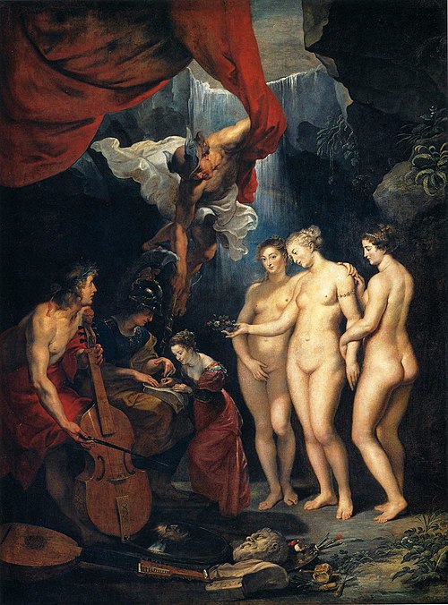 The Education of Marie de' Medici, 1623, Peter Paul Rubens