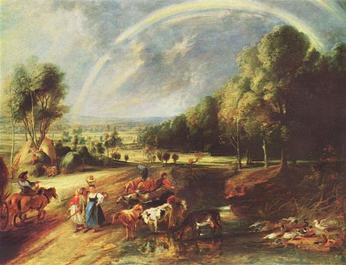 The Rainbow Landscape (1640), 1640, Pierre Paul Rubens
