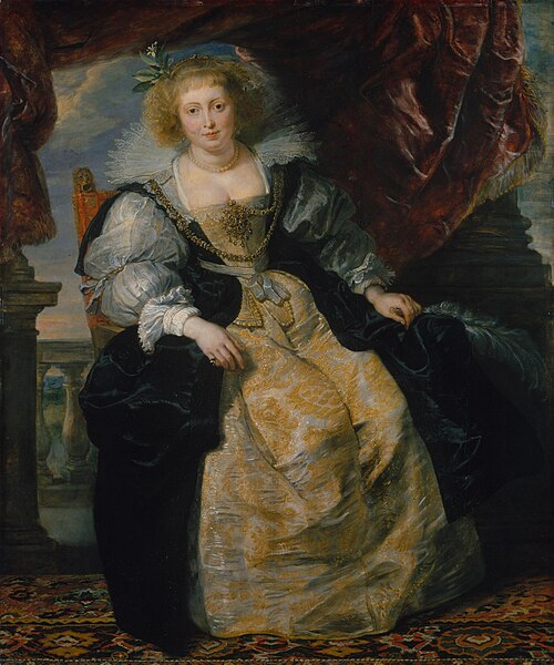 Helena Fourment in Her Wedding Dress, 1630, Pierre Paul Rubens