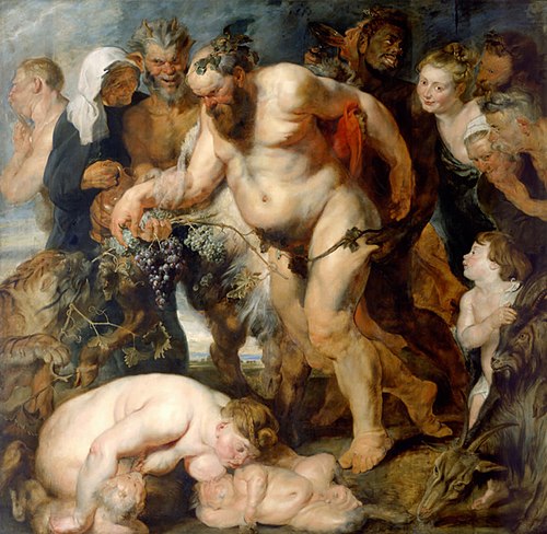 Silène ivre, 1621, Pierre Paul Rubens