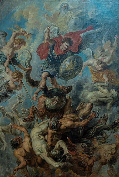 Fall of the rebel angels, 1621, Pierre Paul Rubens