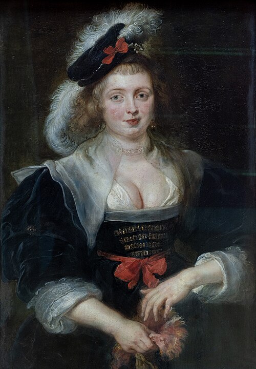Portrait of Helena Fourment, 1630, Peter Paul Rubens