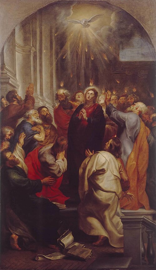 Pentecost, 1619, Peter Paul Rubens