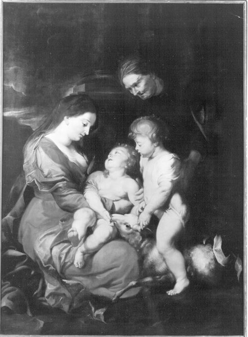 Heilige Familie (Kopie nach), 1608, Peter Paul Rubens