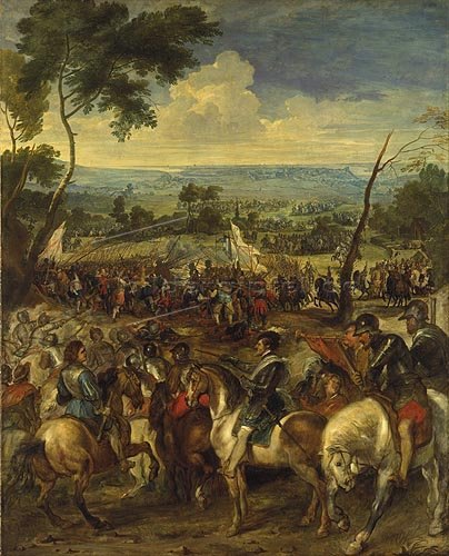 Henri IV at the battle of Arques, 1630, Pierre Paul Rubens