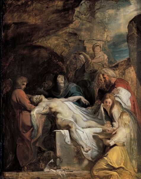 Entombment, 1616, Peter Paul Rubens