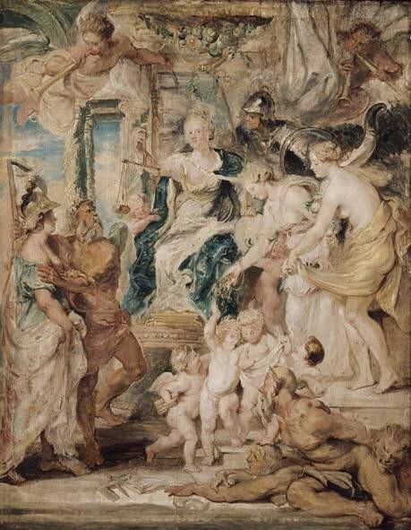 The Felicity of the Regency, 1625, Peter Paul Rubens