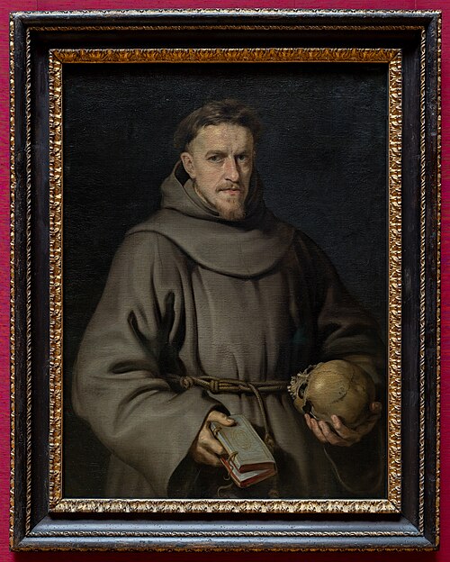 Portrait of a Franciscan friar, 1615, Peter Paul Rubens