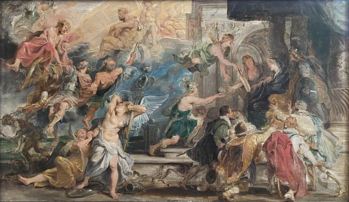 The Apotheosis of Henri IV, 1622, Peter Paul Rubens