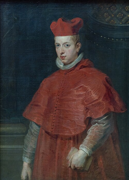 Portrait of Don Fernando, Cardinal-Infante of Spain, 1628, Peter Paul Rubens