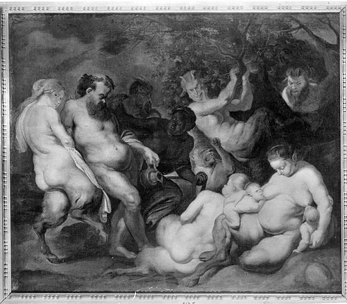 Der trunkene Silen (Kopie nach), 1608, Peter Paul Rubens