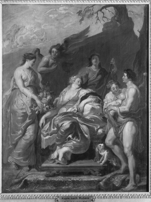 Birth of Louis XIII, 1608, Peter Paul Rubens