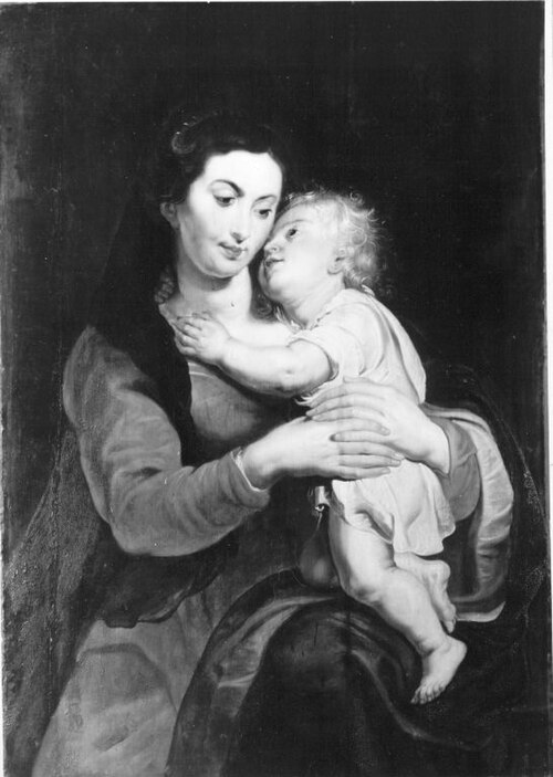 Maria mit Kind, 1608, Peter Paul Rubens