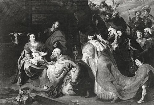 Anbetung der Könige (Kopie nach), 1608, Peter Paul Rubens