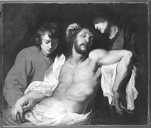 The lamentation of Christ, 1608, Peter Paul Rubens