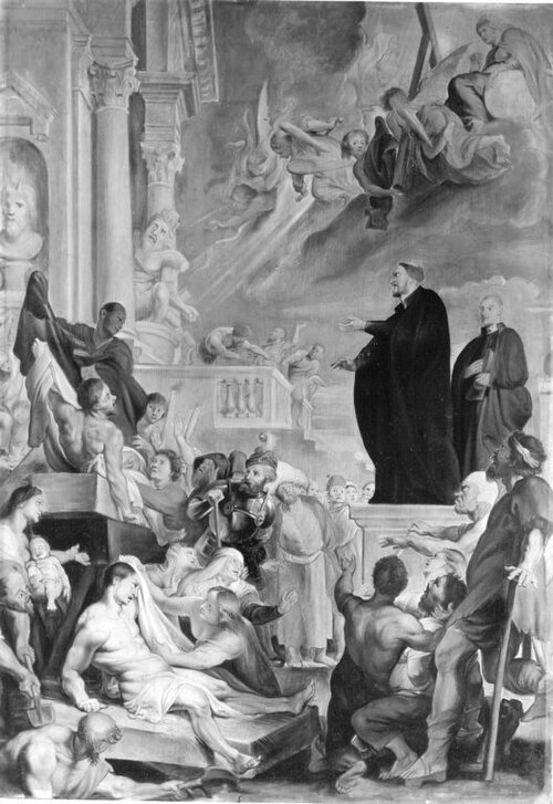 Saint Francis Xavier heals the sick, 1608, Peter Paul Rubens