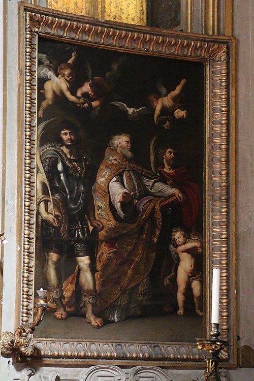 Gregorio with Mauro and Papia, 1608, Peter Paul Rubens