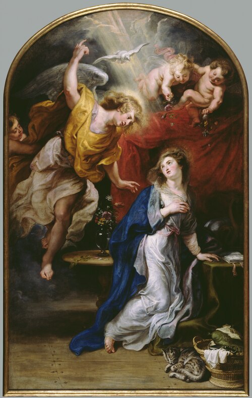 The Annunciation, 1610, Peter Paul Rubens