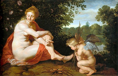 Sine Baccho et Cenere friget Venus, 1614, Pierre Paul Rubens