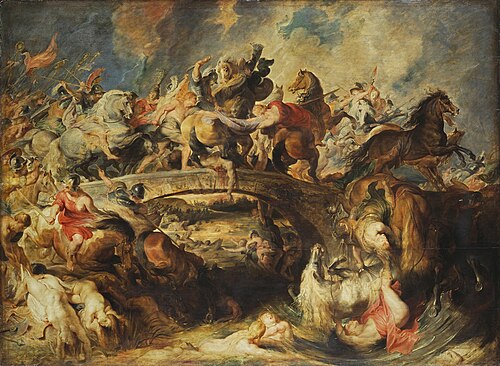 The Battle of the Amazons, 1618, Peter Paul Rubens