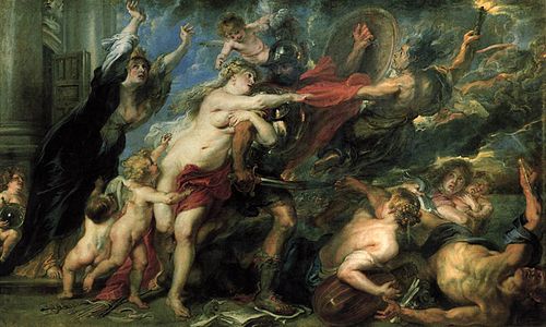 Les Conséquences de la guerre, 1637, Pierre Paul Rubens