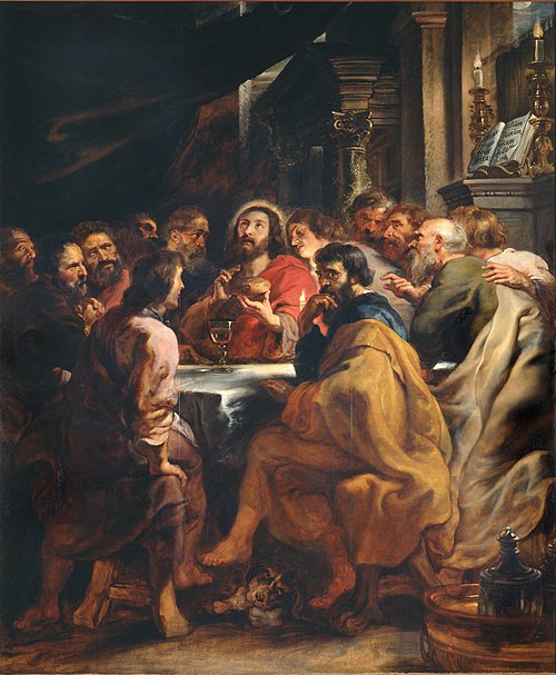 Last Supper, 1631, Peter Paul Rubens