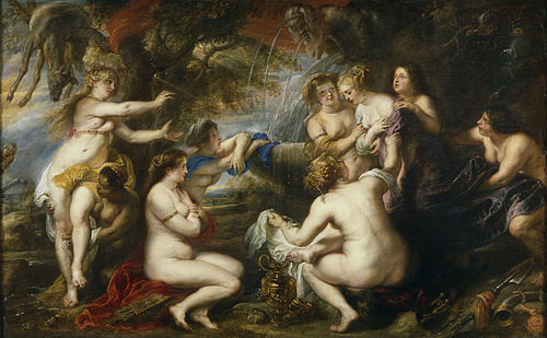 Diana and Callisto, 1635, Peter Paul Rubens