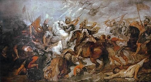 Henry IV at the Battle of Ivry, 14 March 1590, 1627, Pierre Paul Rubens