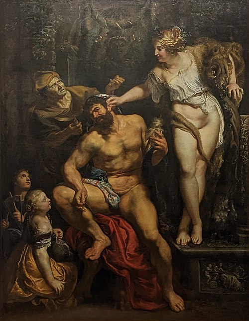 Hercules and Omphale, 1602, Peter Paul Rubens