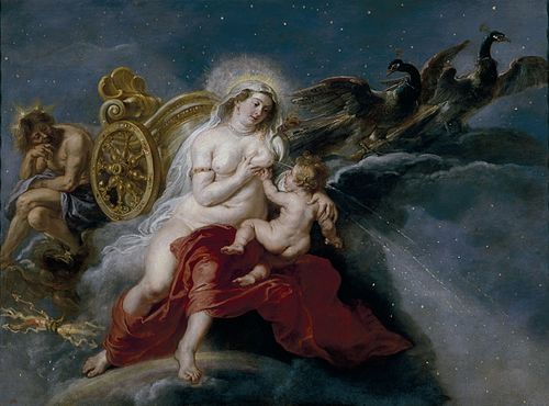 L'Origine de la Voie lactée, 1637, Pierre Paul Rubens