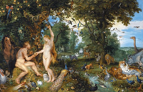 The Garden of Eden with the Fall of Man, 1615, Peter Paul Rubens