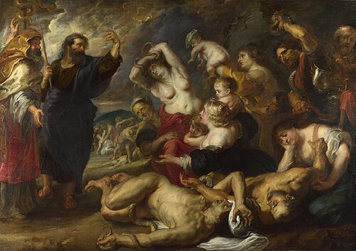 The Brazen Serpent, 1638, Peter Paul Rubens