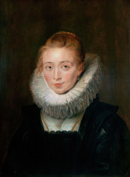 Portrait of Lady-in-Waiting to the Infanta Isabella, 1625, Peter Paul Rubens