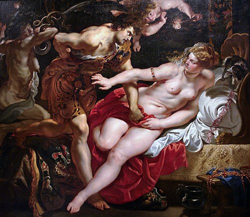 Tarquin et Lucrèce, 1610, Pierre Paul Rubens