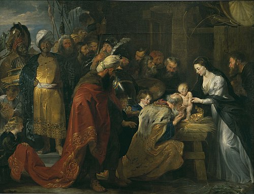 L'Adoration des mages, 1610, Pierre Paul Rubens