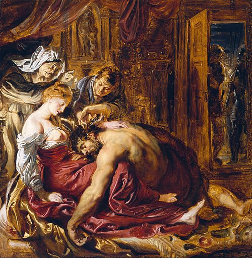 Samson and Delilah, 1609, Pierre Paul Rubens