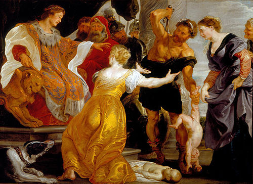 Le Jugement de Salomon, 1620, Pierre Paul Rubens